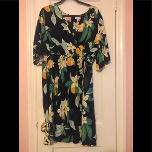 Old Navy Plus floral dress